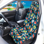 Colorful Sushi Pattern Print Waterproof Car Seat Cover