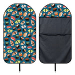 Colorful Sushi Pattern Print Waterproof Car Seat Cover