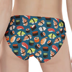 Colorful Sushi Pattern Print Women's Panties