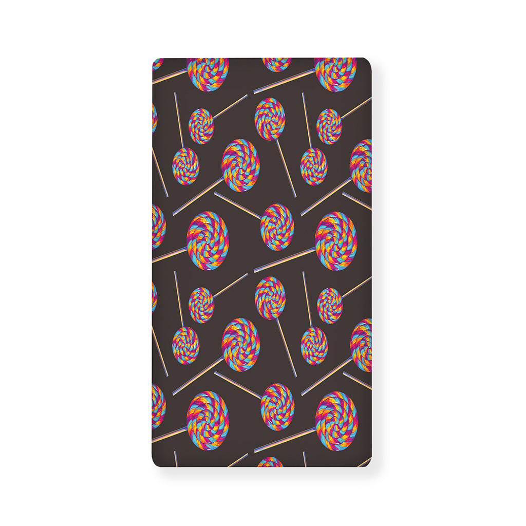 Colorful Swirl Lollipop Pattern Print Baby Crib Sheet