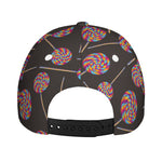 Colorful Swirl Lollipop Pattern Print Baseball Cap
