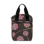 Colorful Swirl Lollipop Pattern Print Bible Tote Bag