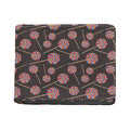 Colorful Swirl Lollipop Pattern Print Bifold Wallet