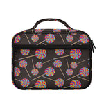 Colorful Swirl Lollipop Pattern Print Briefcase Bible Bag