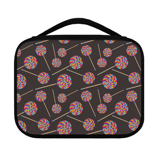 Colorful Swirl Lollipop Pattern Print Classic Bible Case