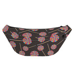 Colorful Swirl Lollipop Pattern Print Fanny Pack