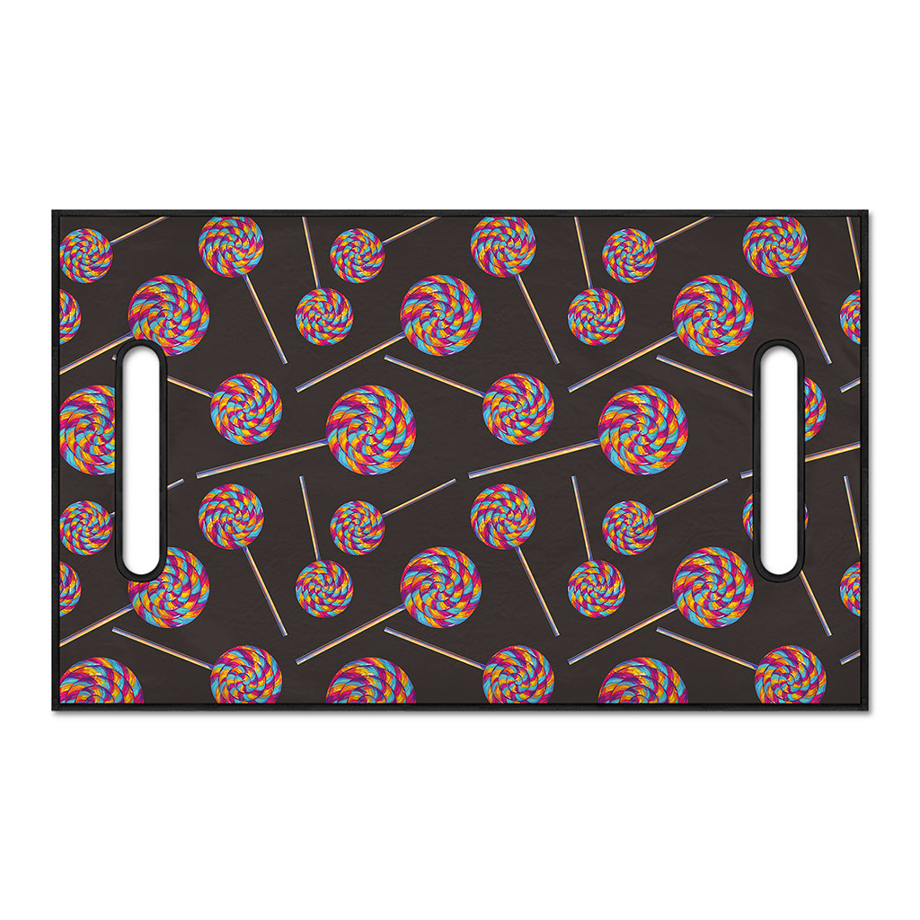 Colorful Swirl Lollipop Pattern Print Golf Cart Seat Cover