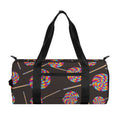 Colorful Swirl Lollipop Pattern Print Gym Bag