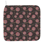 Colorful Swirl Lollipop Pattern Print Hand Towel