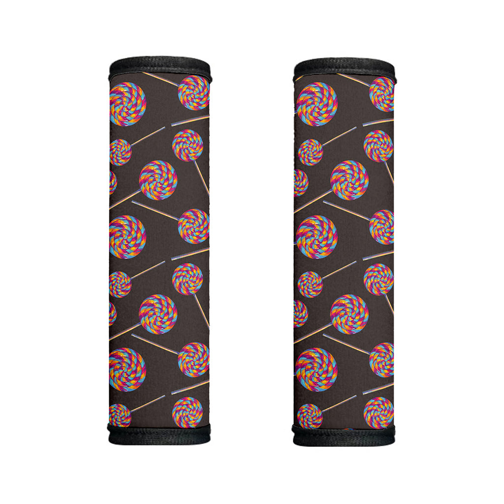 Colorful Swirl Lollipop Pattern Print Handle Covers