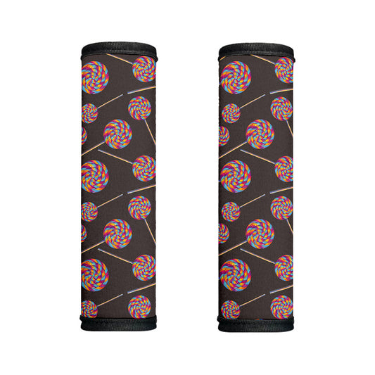 Colorful Swirl Lollipop Pattern Print Handle Covers