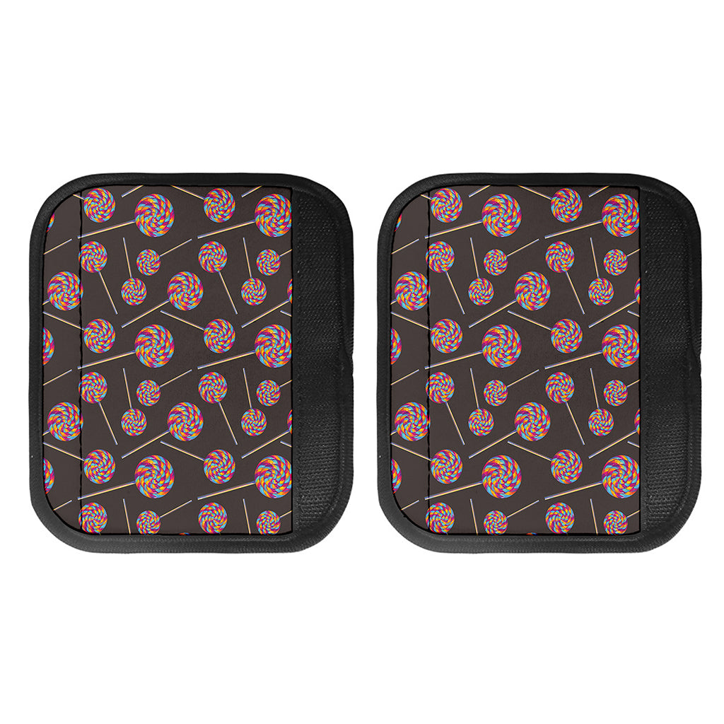 Colorful Swirl Lollipop Pattern Print Handle Covers