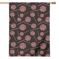 Colorful Swirl Lollipop Pattern Print House Flag