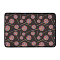 Colorful Swirl Lollipop Pattern Print Kitchen Mat