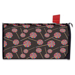 Colorful Swirl Lollipop Pattern Print Mailbox Cover