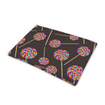 Colorful Swirl Lollipop Pattern Print Pet Cooling Mat Cover