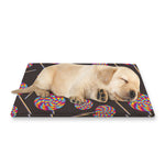 Colorful Swirl Lollipop Pattern Print Pet Cooling Mat Cover