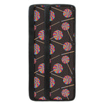 Colorful Swirl Lollipop Pattern Print Refrigerator Handle Covers