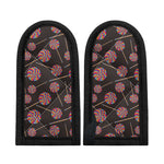 Colorful Swirl Lollipop Pattern Print Skillet Handle Cover
