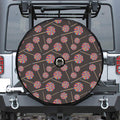Colorful Swirl Lollipop Pattern Print Tire Cover With Camera Hole