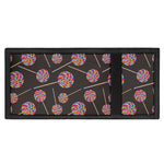 Colorful Swirl Lollipop Pattern Print Trifold Wallet