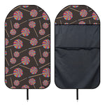 Colorful Swirl Lollipop Pattern Print Waterproof Car Seat Cover
