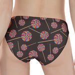 Colorful Swirl Lollipop Pattern Print Women's Panties