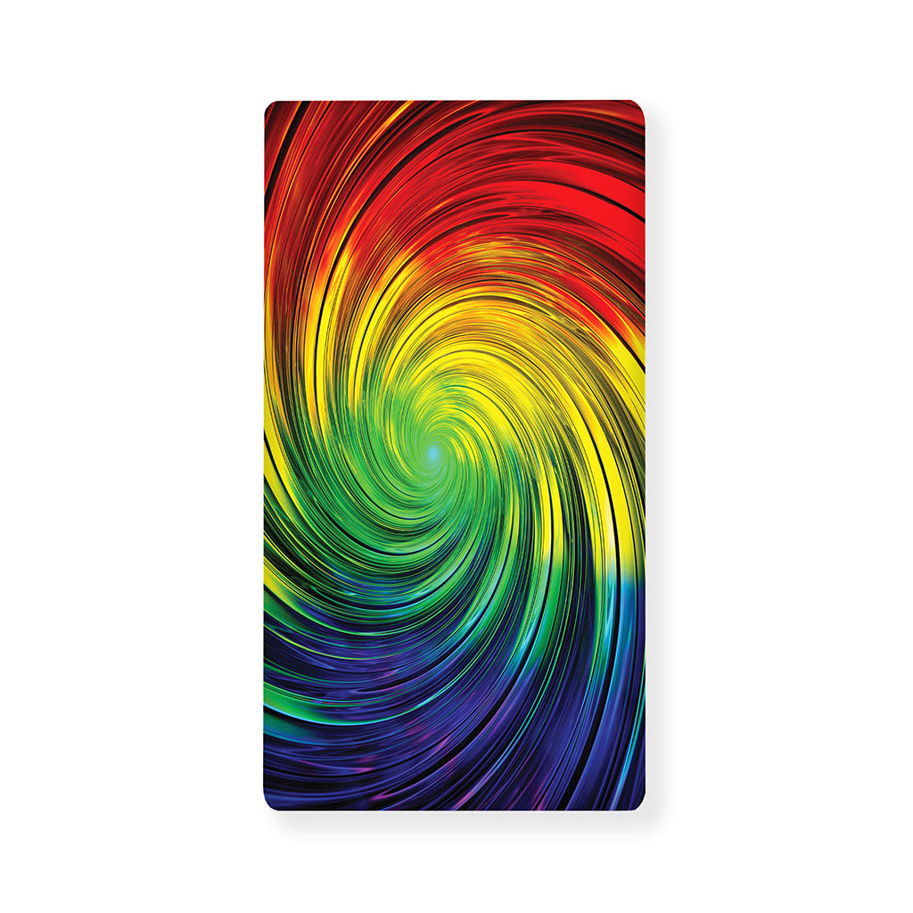 Colorful Swirl Print Baby Crib Sheet