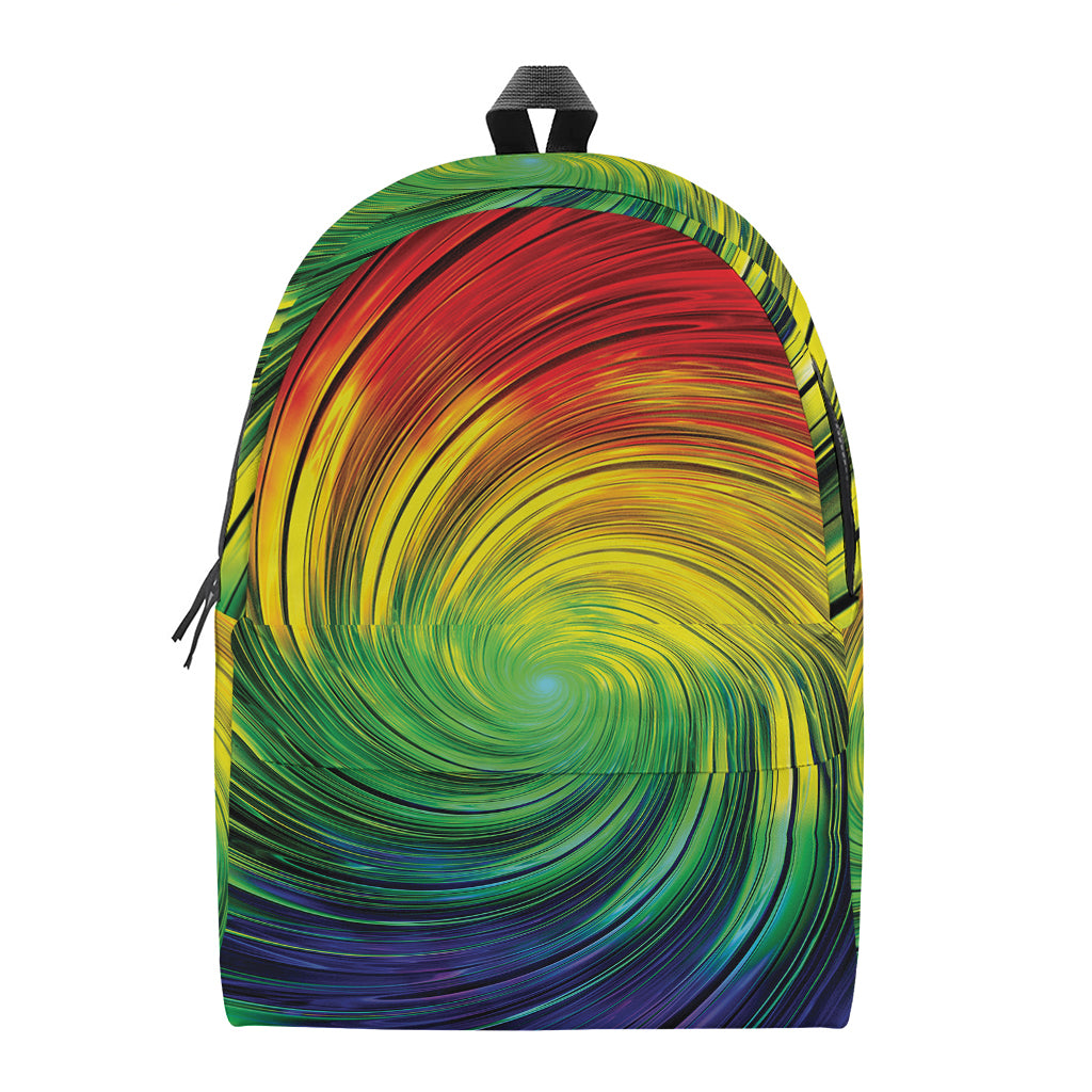 Colorful Swirl Print Backpack