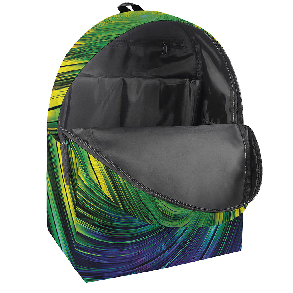 Colorful Swirl Print Backpack