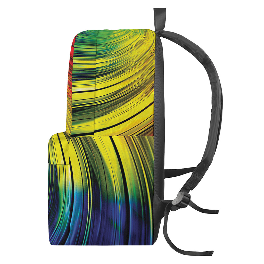 Colorful Swirl Print Backpack