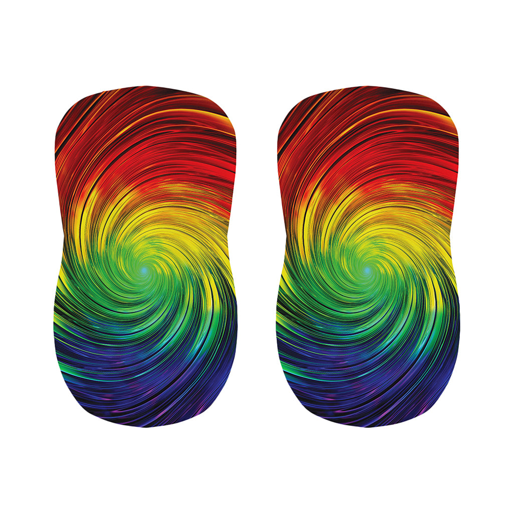 Colorful Swirl Print Bar Stool Covers