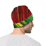 Colorful Swirl Print Beanie