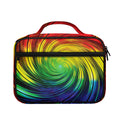 Colorful Swirl Print Briefcase Bible Bag