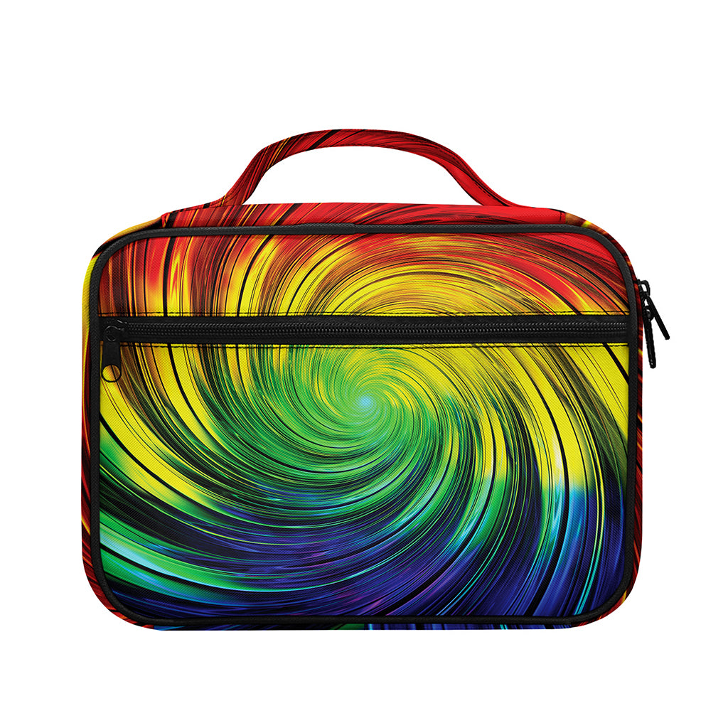 Colorful Swirl Print Briefcase Bible Bag