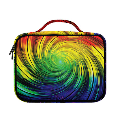 Colorful Swirl Print Briefcase Bible Bag