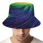 Colorful Swirl Print Bucket Hat