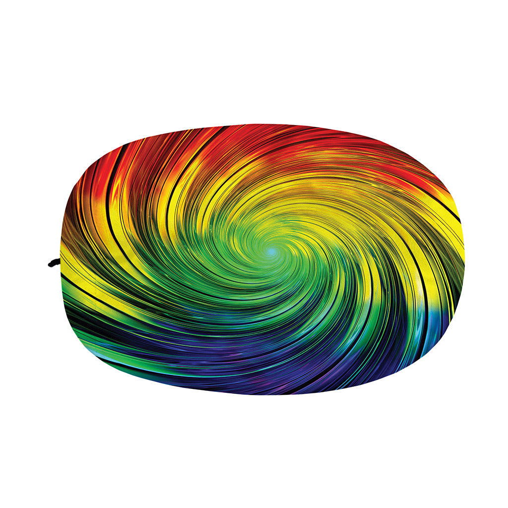 Colorful Swirl Print Car Side Mirror Covers
