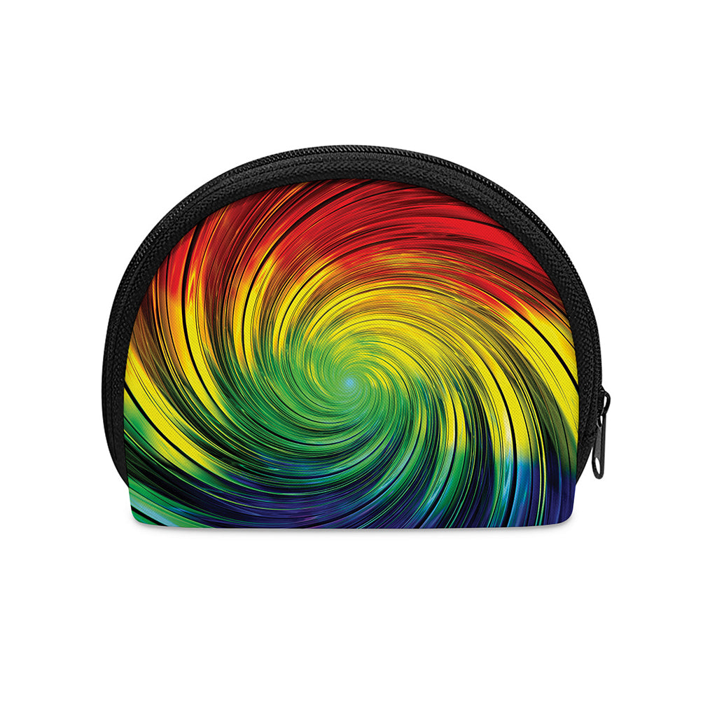 Colorful Swirl Print Coin Purse