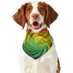 Colorful Swirl Print Dog Bandana