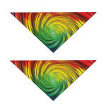 Colorful Swirl Print Dog Bandana