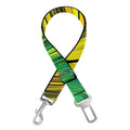 Colorful Swirl Print Dog Seat Belt