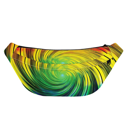 Colorful Swirl Print Fanny Pack