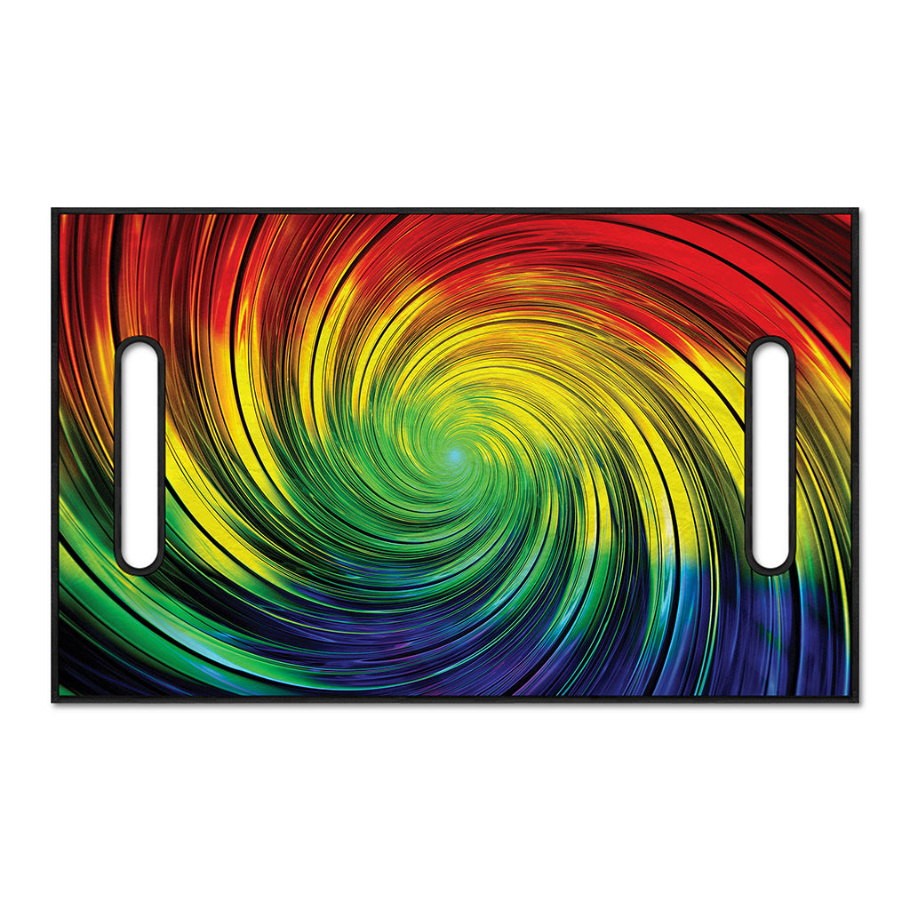 Colorful Swirl Print Golf Cart Seat Cover