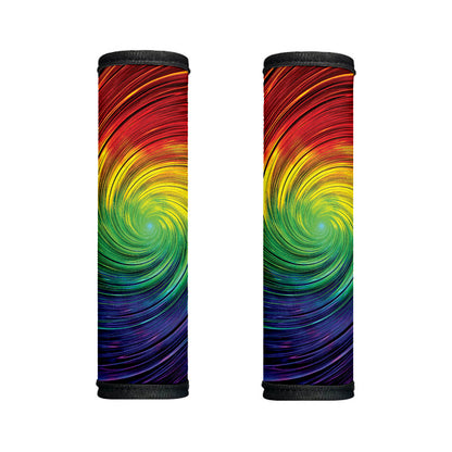 Colorful Swirl Print Handle Covers