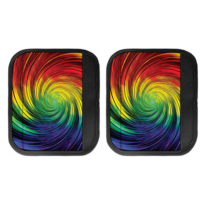 Colorful Swirl Print Handle Covers