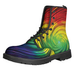 Colorful Swirl Print Backpack