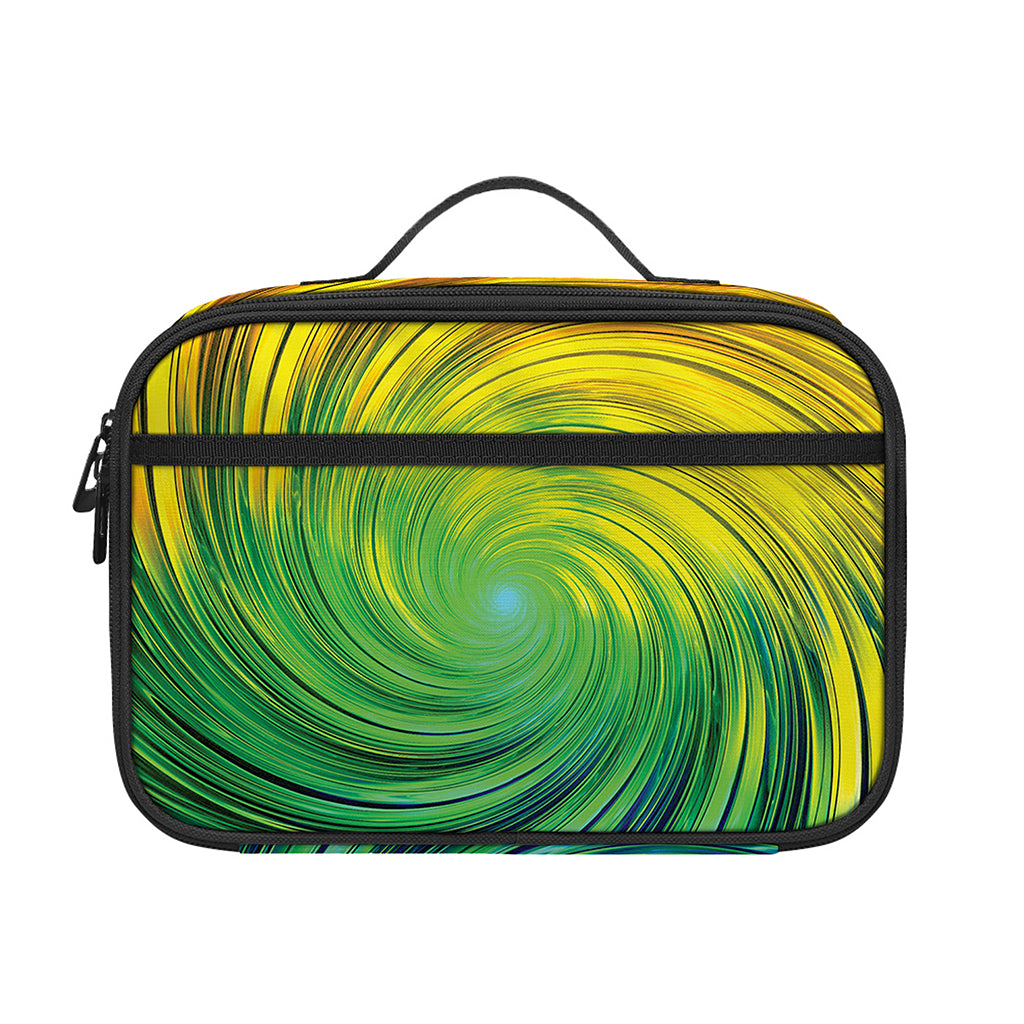 Colorful Swirl Print Portable Lunch Bag