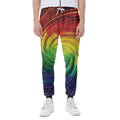 Colorful Swirl Print Joggers