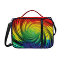 Colorful Swirl Print Shoulder Strap Bible Bag